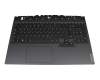 5CB1C74780 original Lenovo keyboard incl. topcase DE (german) black/black with backlight