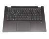 Keyboard incl. topcase DE (german) grey/grey original suitable for Lenovo Yoga 530-14IKB (81EK00G6MZ)