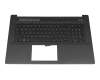 Keyboard incl. topcase DE (german) black/black original suitable for HP 17-cn0000