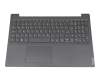 5CB0Z20937 original Lenovo keyboard incl. topcase DE (german) grey/grey