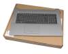 L22750-041 original HP keyboard incl. topcase DE (german) black/silver ODD