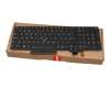 Keyboard CH (swiss) black/black with backlight and mouse-stick original suitable for Lenovo ThinkPad T570 (20H9/20HA/20JW/20JX)