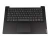 Keyboard incl. topcase DE (german) grey/black original suitable for Lenovo IdeaPad S145-14IWL (81MU)