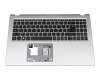 Keyboard incl. topcase FR (french) black/silver original suitable for Acer Aspire 3 (A315-58)