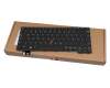 Keyboard DE (german) black/black with mouse-stick original suitable for Lenovo ThinkPad T14 Gen 4 (21K3/21K4)