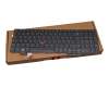 Keyboard DE (german) grey/grey with backlight and mouse-stick original suitable for Lenovo ThinkPad P16s Gen 1 (21CK/21CL)