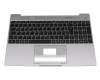 Keyboard incl. topcase DE (german) black/grey original suitable for Medion Akoya E15308 (NS15ADR)