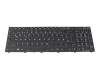 6-79-NJ50CU0K-xxx RGB original Clevo keyboard DE (german) black/black with backlight RGB