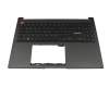 90NB0WD1-R30GE0 original Asus keyboard incl. topcase DE (german) black/black with backlight