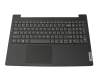 5CB1F36590 original Lenovo keyboard incl. topcase US (english) grey/black