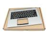 6B.HQ7N1.019 original Acer keyboard incl. topcase FR (french) black/silver with backlight