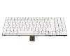 Keyboard DE (german) white original suitable for Clevo M570TU