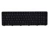 Alternative for 60945-257 original HP keyboard DE (german) black/black glare
