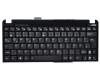 Keyboard DE (german) black/black glare original suitable for Asus Eee PC R051PEM-PIK001S