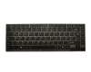 Keyboard DE (german) black/grey with backlight original suitable for Toshiba Satellite Z830