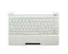90R-OA3J1K1800Q original Asus keyboard incl. topcase DE (german) white/white