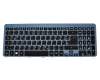 Keyboard DE (german) black/blue original suitable for Acer Aspire V5-531P