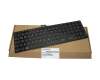 Keyboard DE (german) black/black glare original suitable for Toshiba Satellite L875