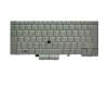 Keyboard DE (german) silver with mouse-stick original suitable for HP EliteBook 2760p