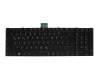 Keyboard DE (german) black original suitable for Toshiba Satellite C70D-A