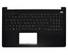 90NB00I1-R31GE1 original Asus keyboard incl. topcase DE (german) black/black