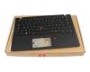 102-18F86LHC01C original Lenovo keyboard incl. topcase FR (french) black/black with backlight and mouse-stick