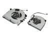 Fan (CPU/GPU) Kit original suitable for Lenovo ThinkBook 13s IWL (20R9)