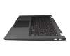 1204-04502 original Lenovo keyboard incl. topcase DE (german) grey/gold