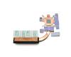 13GNYL1AM010-1 original Asus Heatsink (CPU)
