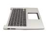 13N0-MYA0521 original Asus keyboard incl. topcase SF (swiss-french) black/silver with backlight