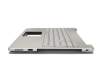 13N0-P9A0851 original Asus keyboard incl. topcase DE (german) silver/silver with backlight