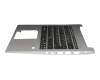 13N1-1ZA0501 original Acer keyboard incl. topcase DE (german) black/silver