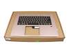 13N1-20A0E01 original Acer keyboard incl. topcase DE (german) black/pink with backlight