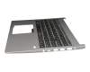 13N1-50P0501 original Acer keyboard incl. topcase DE (german) black/silver with backlight