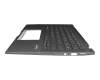 13N1-A0A0121 original Asus keyboard incl. topcase DE (german) grey/grey with backlight (Gun Metal Grey)