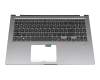 13N1-CEA0611 original Asus keyboard incl. topcase DE (german) black/grey