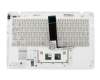 13NB02X1P05X11 original Asus keyboard incl. topcase DE (german) white/white