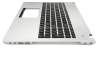13NB03J1AM0301 original Asus keyboard incl. topcase US (english) black/silver with backlight