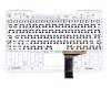 13NB045XP03XX1 original Asus keyboard incl. topcase US (english) black/white