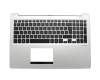 13NB05R1M06011 original Asus keyboard incl. topcase DE (german) black/silver