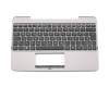13NB074XP10X1X original Asus keyboard incl. topcase DE (german) black/grey