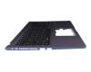 13NB0SR3P04015 original Asus keyboard incl. topcase DE (german) black/blue