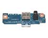 Audio/USB Board original suitable for Acer ConceptD 5 (CN515-71)