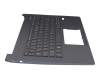 16M2UX18P901R3 original Acer keyboard incl. topcase DE (german) anthracite/anthracite with backlight