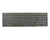 17H6UX10BE0171 HP keyboard DE (german) black/grey with backlight and mouse-stick