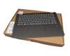 17L0772 original Lenovo keyboard incl. topcase FR (french) grey/grey