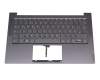 1KAFZZG0068 original Lenovo keyboard incl. topcase DE (german) grey/grey with backlight