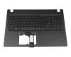 1KAJZZR006J original Acer keyboard incl. topcase US (english) black/black