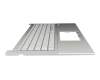 2346N00GN original Asus keyboard incl. topcase DE (german) white/silver with backlight