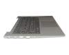 2AD0688 original Lenovo keyboard incl. topcase DE (german) anthracite/silver with backlight